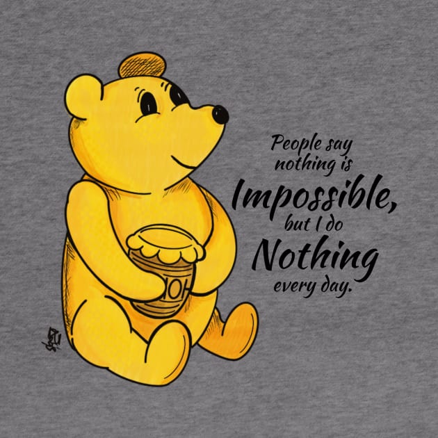 Nothing is Impossible - Winnie the Pooh by Alt World Studios